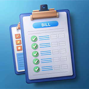 checklist para detallar el control de facturas con el encabezado 