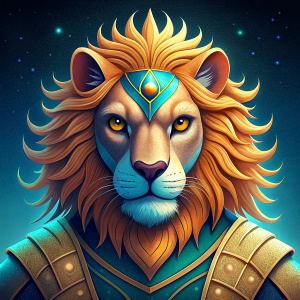 Handsome Warrior LION