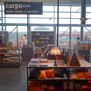 Welcome to Carpo Store! Discover stylish home essentials. Modern interior, products beautifully displayed. Visit us at www.carpo.com for more. Follow @carpostore on social media.