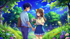 lo-fi anime Summer Love