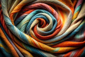 Cotton, Linnen, Wool Textile Fabric Canvas Detail Background