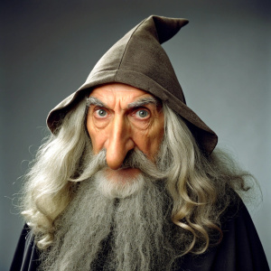 Character: Magical wizard - Nose: Long!