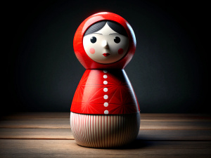 wooden doll