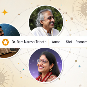 Online astrology platform featuring expert astrologers like Dr. Ram Naresh Tripathi, Aaman, Shri, and Poonam. Profiles offer comprehensive details and enable direct interaction.