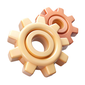 gears that rotate mutually