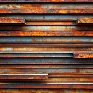 steel beam texture horizontal