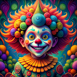 funny cute clown