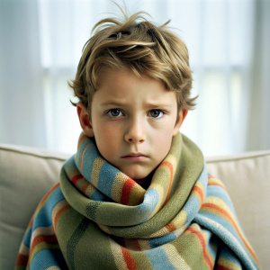 sick kid