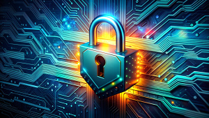 cyber Padlock circuit board security