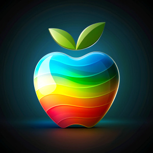 Make an apple logo like apple