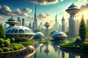 futuristic living