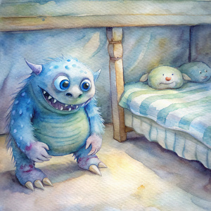 I'm friends with the monster that's under my bed