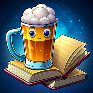 book, beer, message, work