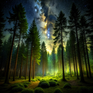 forest by the night 