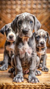 PEQUEÑOS CACHORROS DE RAZA GRAN DANES 
