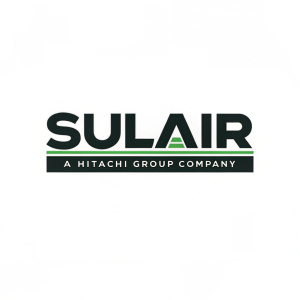 Official SULLAIR logo featuring the phrase 'A Hitachi Group Company' alongside the 'SULLAIR' name.
