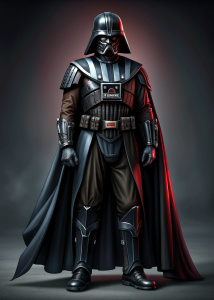 full body darth vader starwars