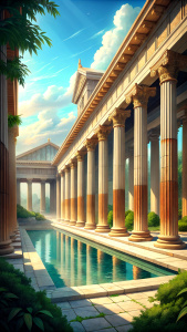 ancient greek stoa 