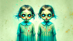 creepy twins