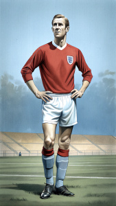 Sir Geoffrey Charles Hurst soccer player 1966, high resolution, 8k, 