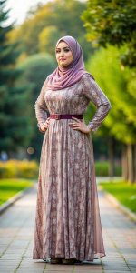Make Beautiful Kerala Hot and Acractive Curvy Shape Muslim Womon. age 23 years. new mordern dress ,hyper realistic, shot by canon mark 5d , 4K, blur background, outdoor, full body