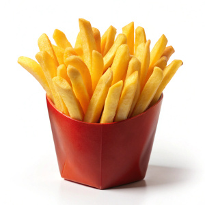 Mcdonalds Fries PNG on white background
