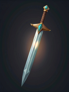 sword 2D illustration - Recraft