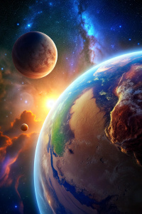 earth, Venus, Merkur