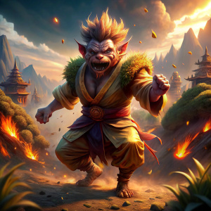  Xiaotingia zhengi, furious, early world, Natural light, by Vincent van Gogh, Unreal Engine