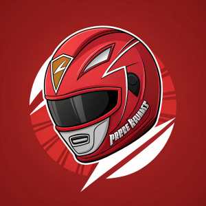 Power Rangers logo redesign. Modern, sleek, and vibrant.