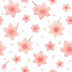 pattern,sakura