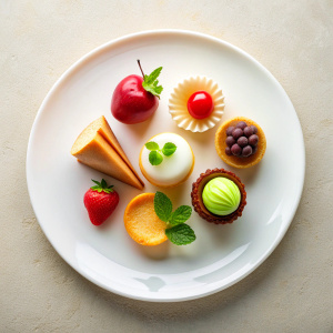 dessert plate