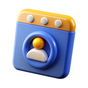 3D icon browser