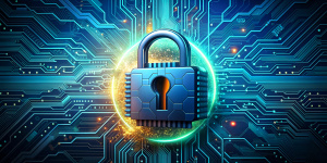 cyber Padlock circuit board security
