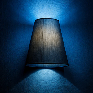 black blue light shade grainy gradient background