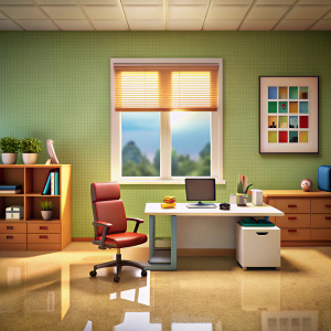 playmobil büro hintergrund simple gehalten 