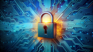 cyber Padlock circuit board security