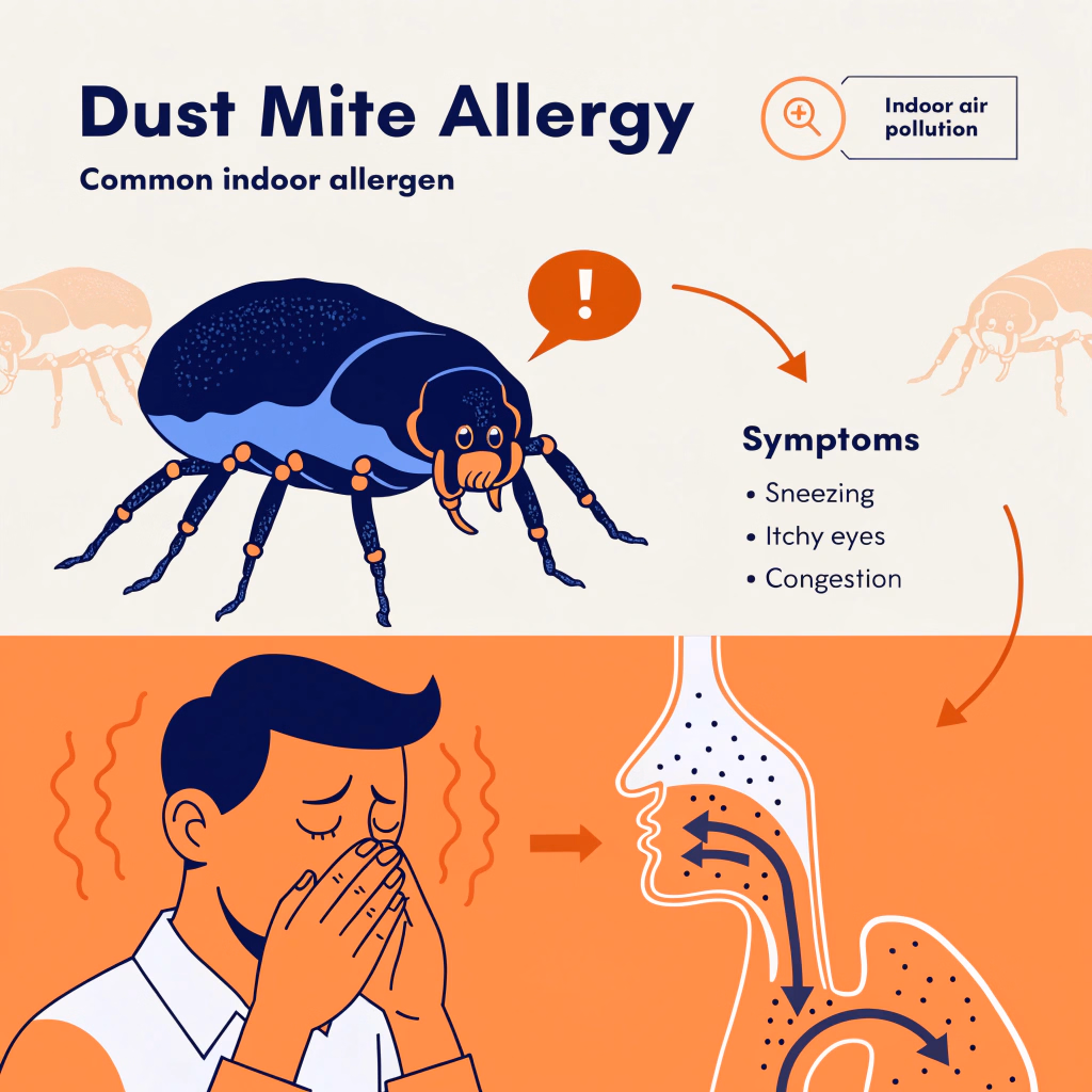 Dust mite allergy