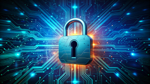 cyber Padlock circuit board security