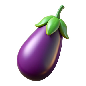 watercolor eggplant
 