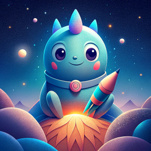 cute Write Prompt english language for Generate images : 
