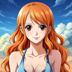 Nami Happy One piece