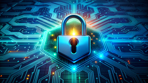 cyber Padlock circuit board security