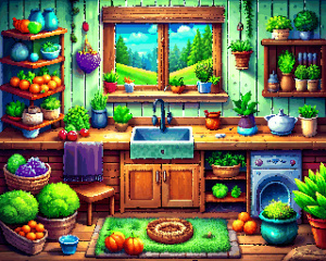 stardew valley kitchensink vector