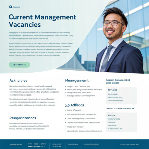NexCom's career opportunities page highlighting current management vacancies.