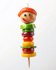 toy shish kebab, smile