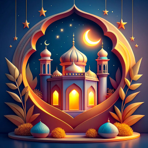  Eid al Fitr 3D