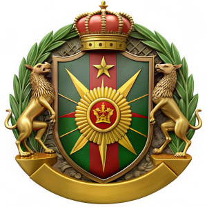 Ethiopian Empire Coat of arms Crest Crown Council of Ethiopia, others, arm, haile Selassie, Ethiopian Empire logo