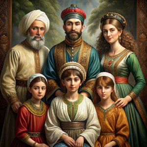 The Turkin family from the story Ionych