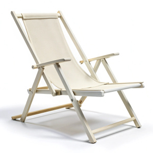 deck chair white lounger adjustable isolated on white background



 
 